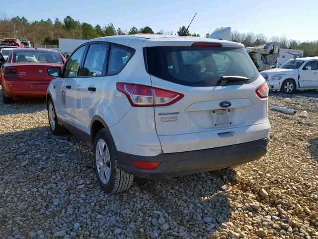 1FMCU0F79EUC69275 - 2014 FORD ESCAPE S WHITE photo 3