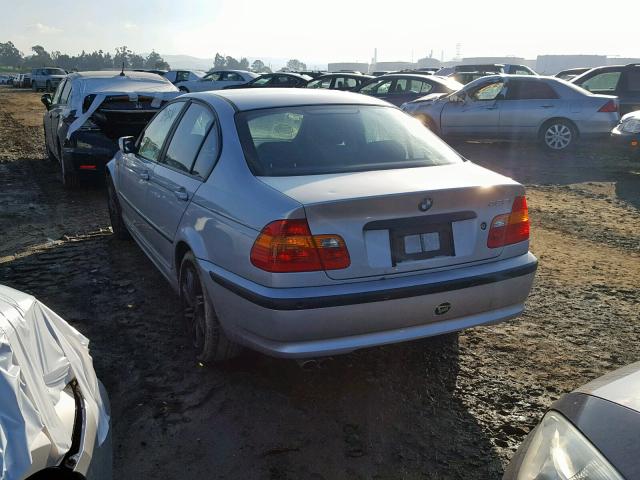 WBAAZ33404KP86142 - 2004 BMW 325 IS SUL SILVER photo 3