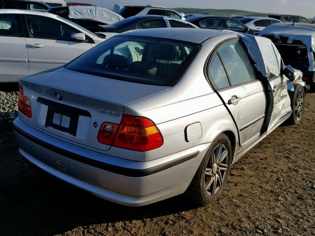 WBAAZ33404KP86142 - 2004 BMW 325 IS SUL SILVER photo 4