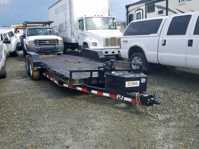 4P5T62023J1274349 - 2018 PJ TRAILER BLACK photo 1