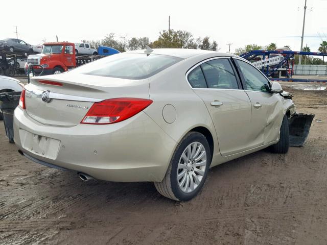 2G4GS5EV0D9203374 - 2013 BUICK REGAL PREM GOLD photo 4