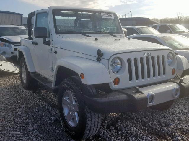 1J4AA5D12AL231641 - 2010 JEEP WRANGLER S WHITE photo 1