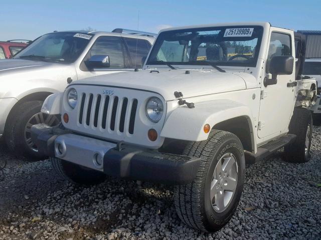 1J4AA5D12AL231641 - 2010 JEEP WRANGLER S WHITE photo 2