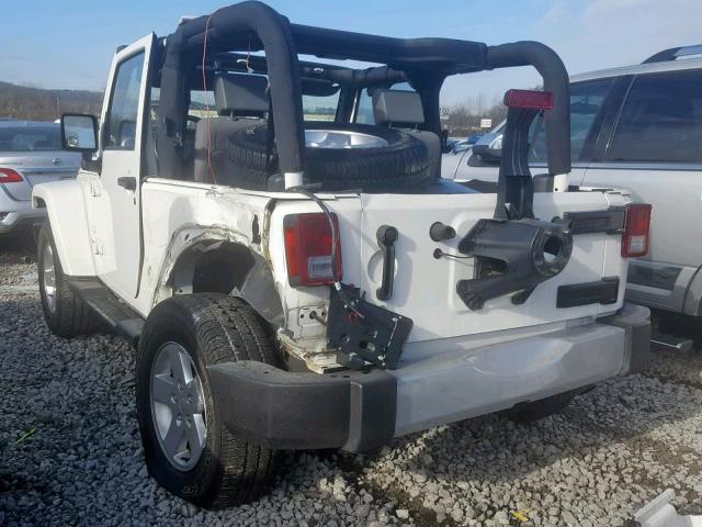 1J4AA5D12AL231641 - 2010 JEEP WRANGLER S WHITE photo 3