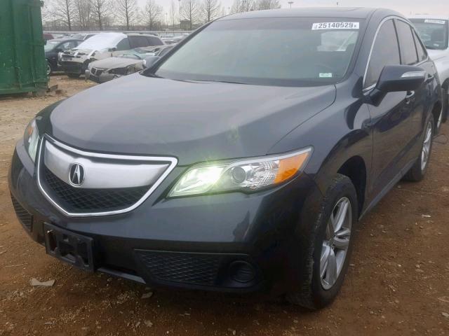 5J8TB4H3XFL018933 - 2015 ACURA RDX GRAY photo 2