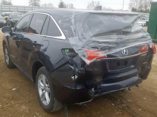 5J8TB4H3XFL018933 - 2015 ACURA RDX GRAY photo 3