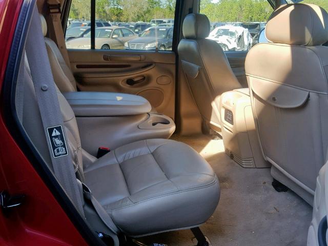 5LMEU27R12LJ12505 - 2002 LINCOLN NAVIGATOR 红色 照片 6