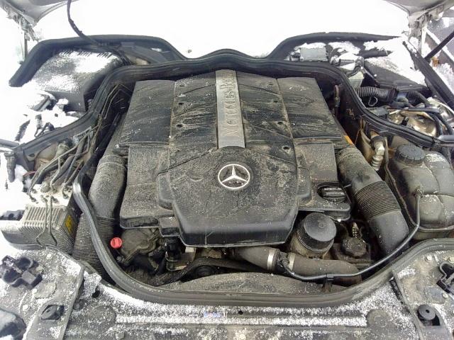 WDBUF83J04X162077 - 2004 MERCEDES-BENZ E 500 4MAT GRAY photo 7