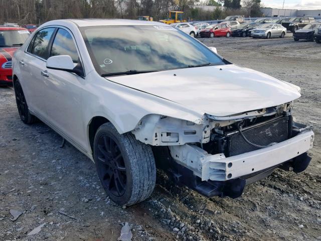 1G1ZE5EB3A4138599 - 2010 CHEVROLET MALIBU LTZ WHITE photo 1