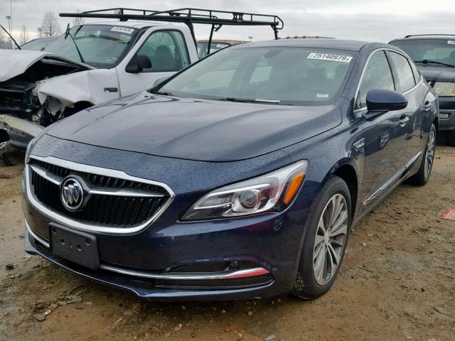 1G4ZP5SS2HU202935 - 2017 BUICK LACROSSE E ლურჯი ფოტო 2