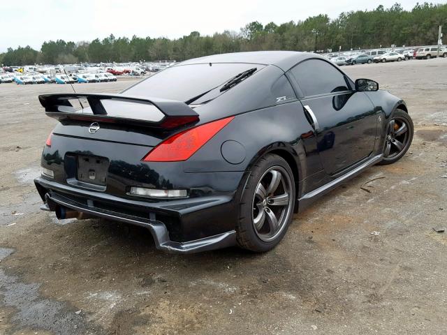 JN1BZ34E87M552356 - 2007 NISSAN 350Z COUPE BLACK photo 4