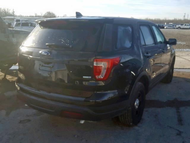 1FM5K8AR4JGB47423 - 2018 FORD EXPLORER P BLACK photo 4