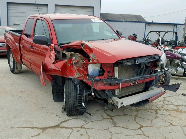 5TFUU4EN6CX043495 - 2012 TOYOTA TACOMA RED photo 1