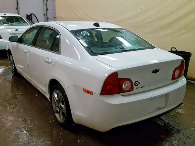 1G1ZA5EU0CF190499 - 2012 CHEVROLET MALIBU LS WHITE photo 3