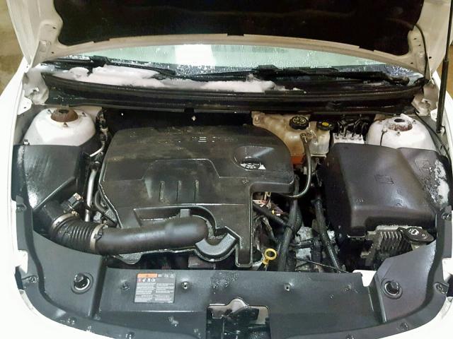 1G1ZA5EU0CF190499 - 2012 CHEVROLET MALIBU LS WHITE photo 7