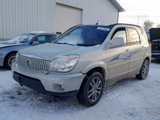 3G5DB03735S524965 - 2005 BUICK RENDEZVOUS WHITE photo 2