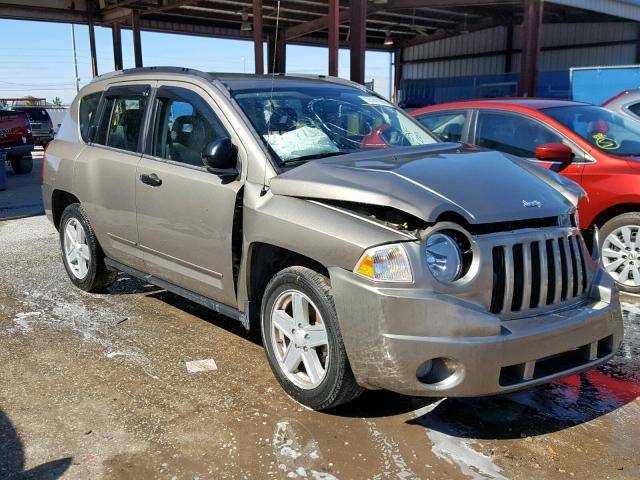 1J8FT47W68D608556 - 2008 JEEP COMPASS SP მწვანე ფოტო 1