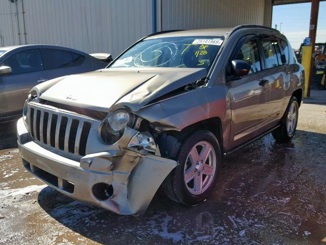 1J8FT47W68D608556 - 2008 JEEP COMPASS SP მწვანე ფოტო 2