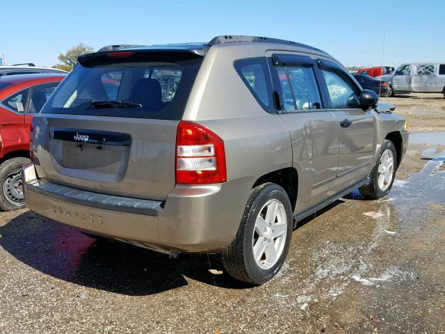 1J8FT47W68D608556 - 2008 JEEP COMPASS SP მწვანე ფოტო 4