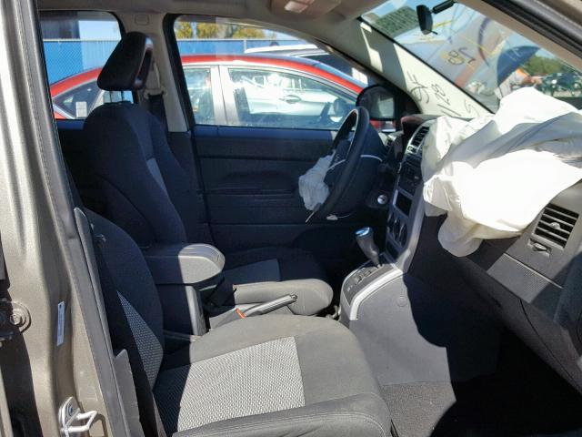 1J8FT47W68D608556 - 2008 JEEP COMPASS SP მწვანე ფოტო 5