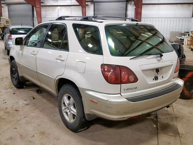 JT6HF10U8Y0138737 - 2000 LEXUS RX 300 WHITE photo 3