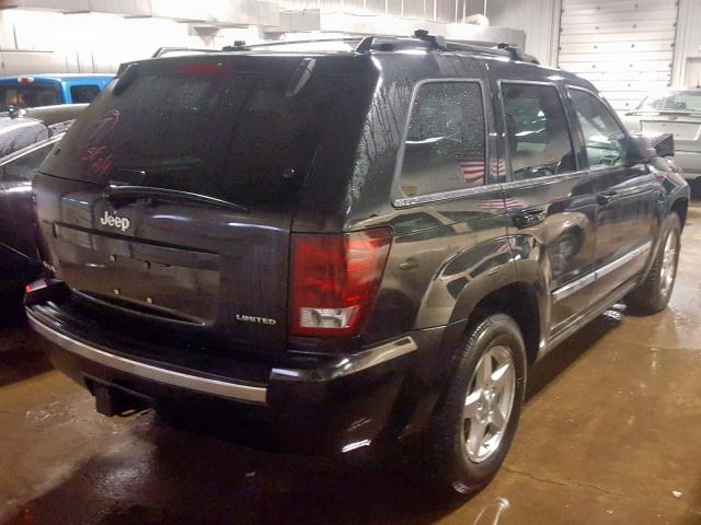 1J4HR58NX5C609599 - 2005 JEEP GRAND CHER BLACK photo 4