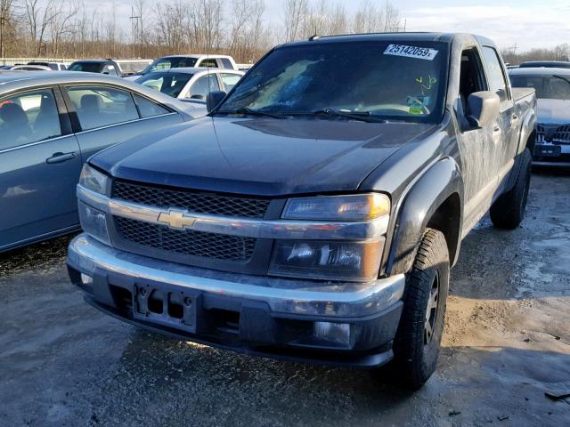 1GCDT13E388134178 - 2008 CHEVROLET COLORADO GRAY photo 2