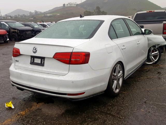 3VW4T7AJ8HM307589 - 2017 VOLKSWAGEN JETTA GLI WHITE photo 4