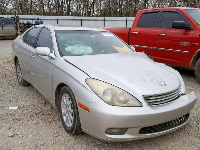 JTHBF30G930147684 - 2003 LEXUS ES 300 SILVER photo 1