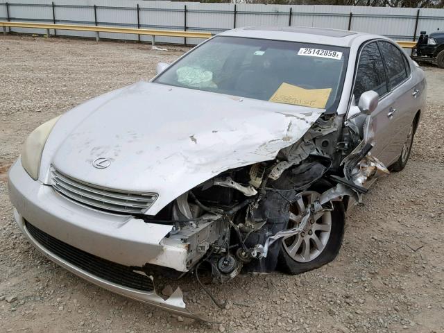 JTHBF30G930147684 - 2003 LEXUS ES 300 SILVER photo 2