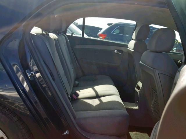 1G1ZG57B18F235242 - 2008 CHEVROLET MALIBU LS BLACK photo 6