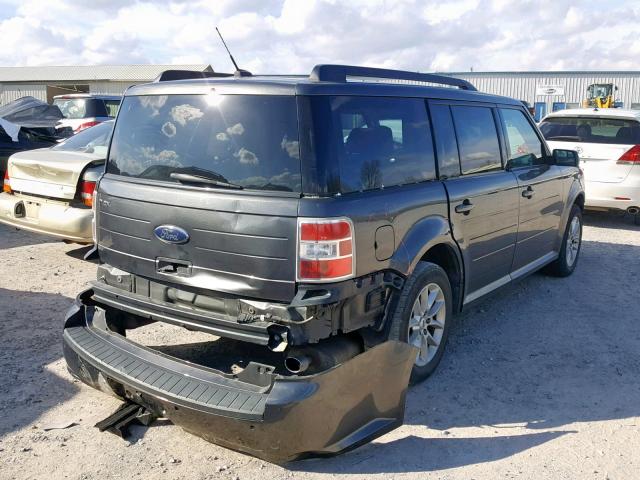 2FMGK5B81FBA10127 - 2015 FORD FLEX SE GRAY photo 4