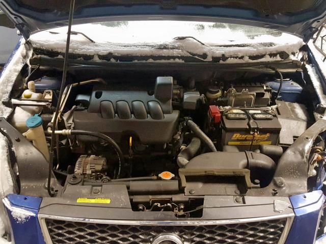 3N1AB6APXBL685811 - 2011 NISSAN SENTRA 2.0 BLUE photo 7