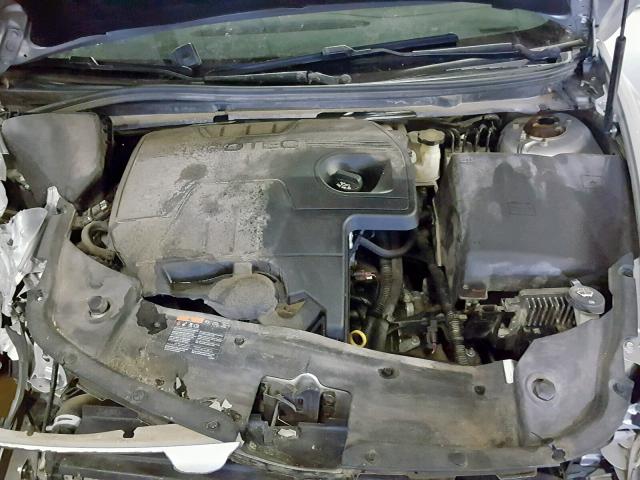 1G1ZC5E06CF216529 - 2012 CHEVROLET MALIBU 1LT ვერცხლისფერი ფოტო 7