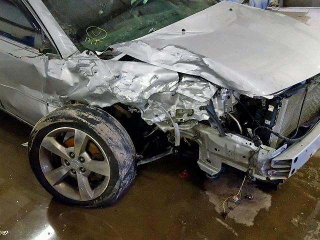 1G1ZC5E06CF216529 - 2012 CHEVROLET MALIBU 1LT ვერცხლისფერი ფოტო 9