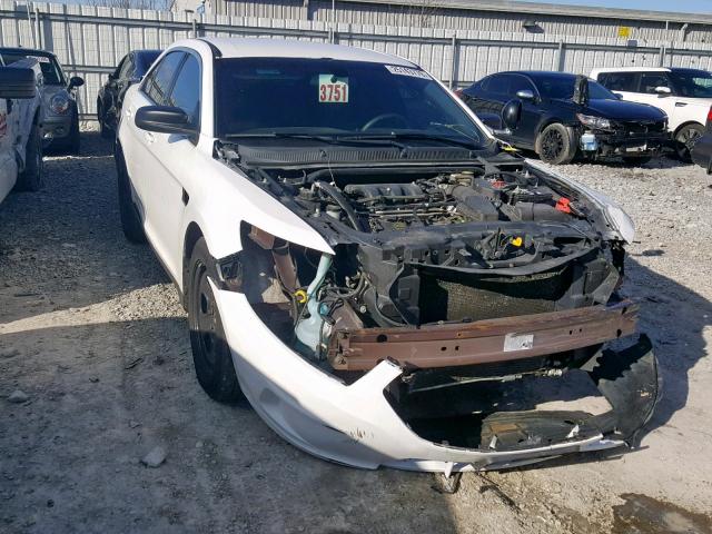 1FAHP2MK6EG159549 - 2014 FORD TAURUS POL WHITE photo 1