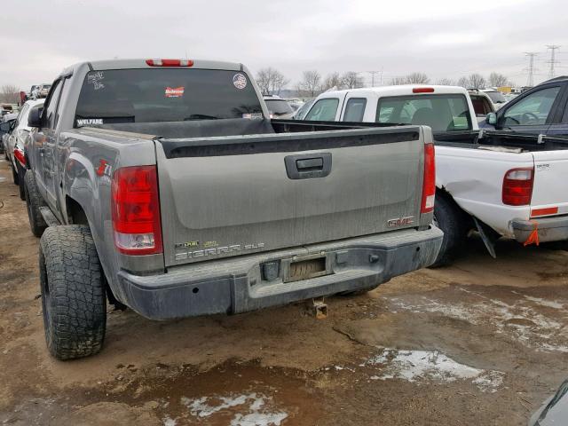 1GTEK19067Z524655 - 2007 GMC NEW SIERRA CHARCOAL photo 3