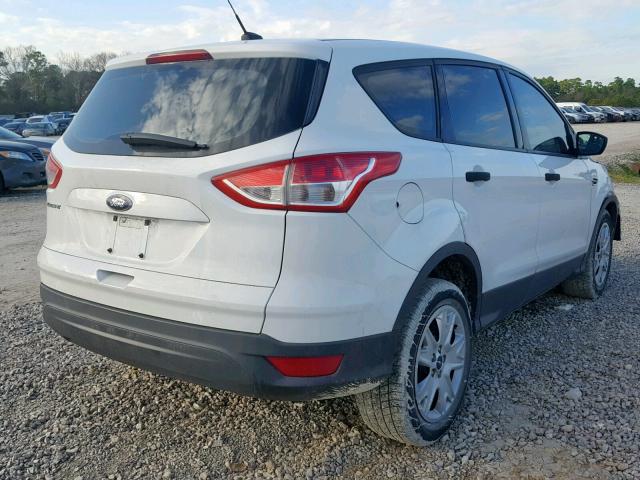 1FMCU0F78DUB90453 - 2013 FORD ESCAPE S WHITE photo 4