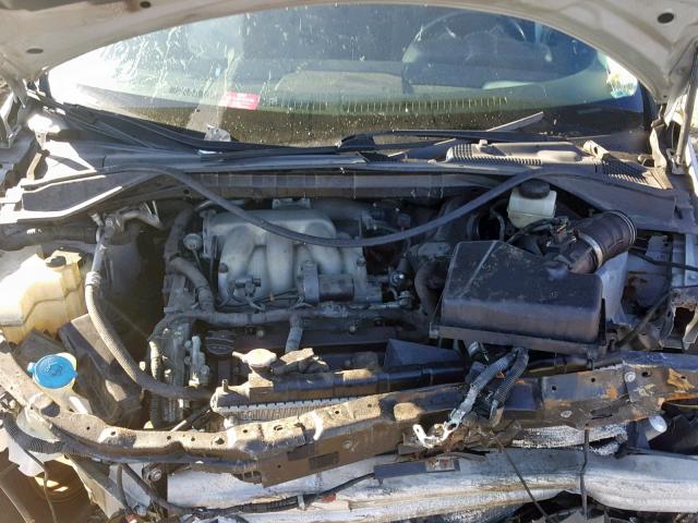 JN8AZ08W17W631015 - 2007 NISSAN MURANO SL SILVER photo 7