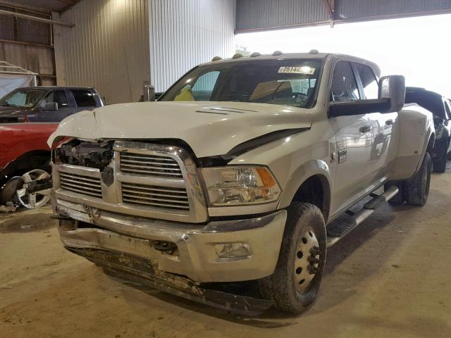 3D73Y4HL4BG634797 - 2011 DODGE RAM 3500 WHITE photo 2