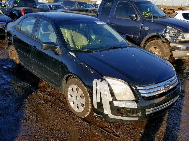 3FAFP06Z46R214273 - 2006 FORD FUSION S BLACK photo 1