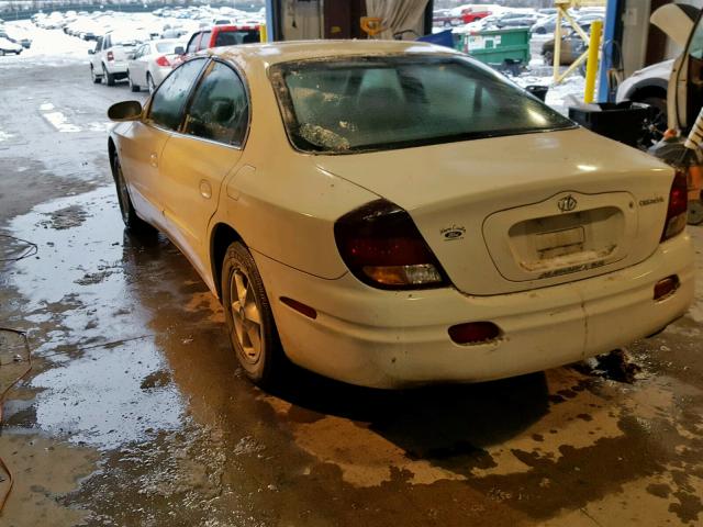 1G3GR64H814265119 - 2001 OLDSMOBILE AURORA WHITE photo 3