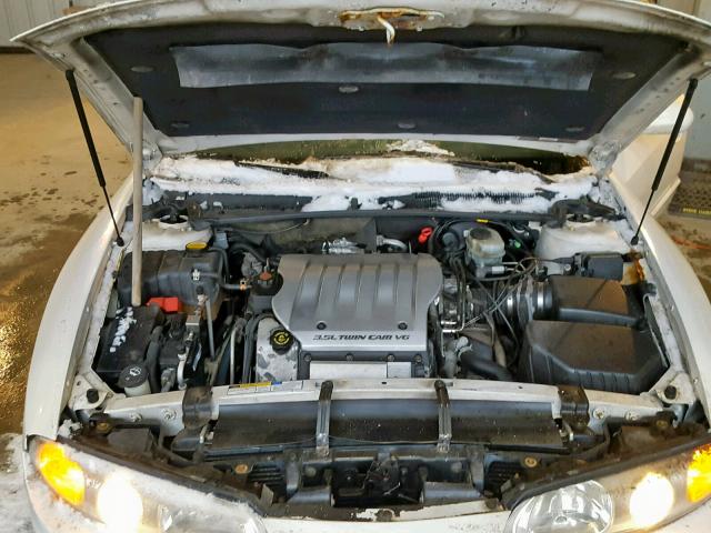 1G3GR64H814265119 - 2001 OLDSMOBILE AURORA WHITE photo 7