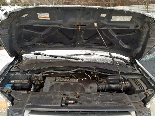 2HKYF18626H550313 - 2006 HONDA PILOT EX GRAY photo 7