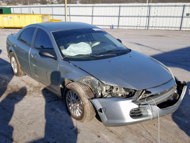 1C3EL56R75N662382 - 2005 CHRYSLER SEBRING TO SILVER photo 1