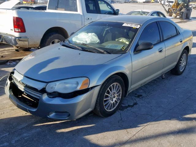 1C3EL56R75N662382 - 2005 CHRYSLER SEBRING TO SILVER photo 2