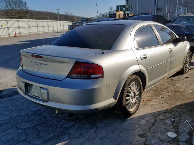 1C3EL56R75N662382 - 2005 CHRYSLER SEBRING TO SILVER photo 4