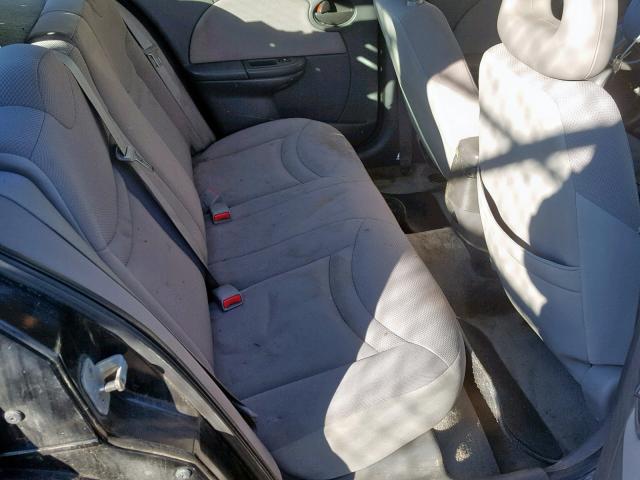 1G8AJ52FX4Z224470 - 2004 SATURN ION LEVEL BLACK photo 6