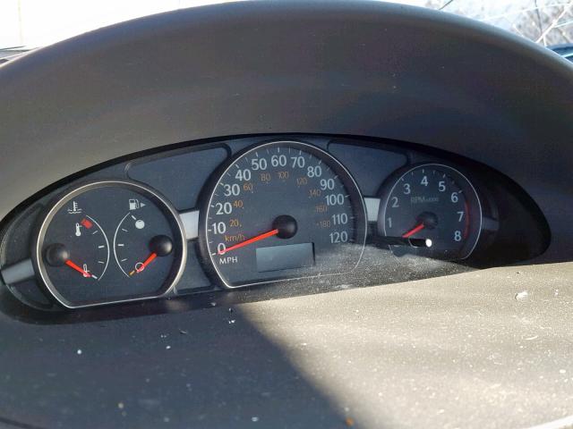 1G8AJ52FX4Z224470 - 2004 SATURN ION LEVEL BLACK photo 8