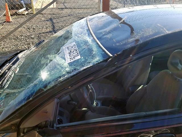 1G8AJ52FX4Z224470 - 2004 SATURN ION LEVEL BLACK photo 9